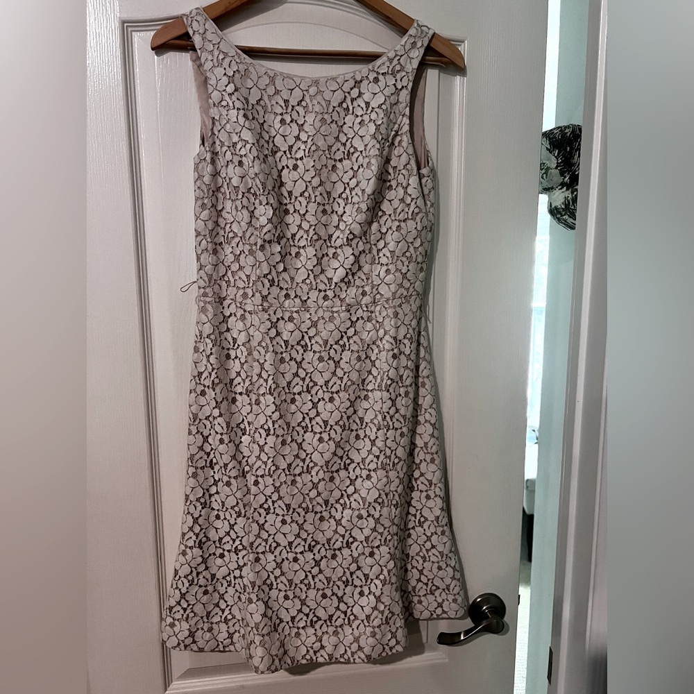 White House Black Market bride lace dress